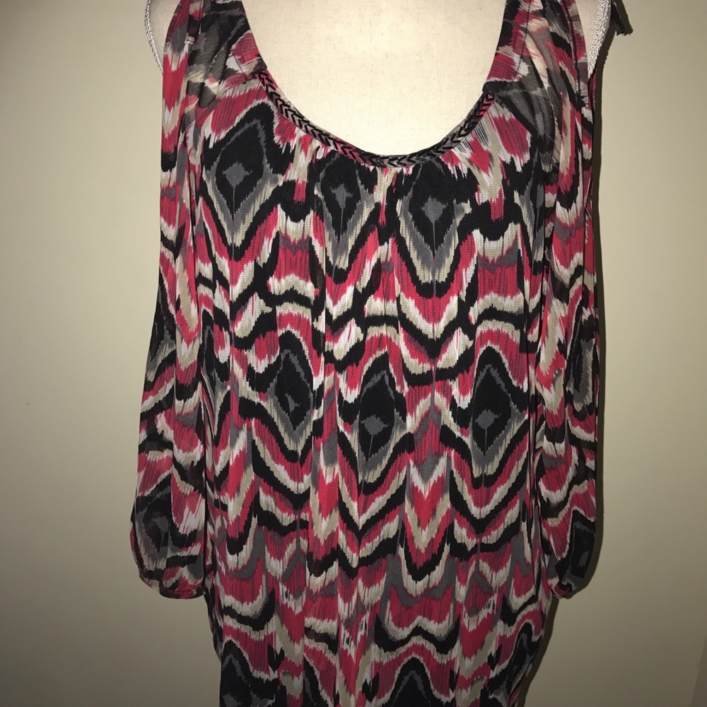 2x INC BEADED SUMMER SHIRT WITH CAMISOLE